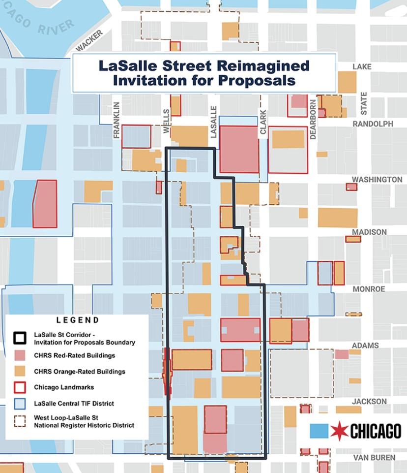 City Announces LaSalle Street Reimagined Urbanize Chicago   LaSalle Street Reimagined   City Of Chicago 